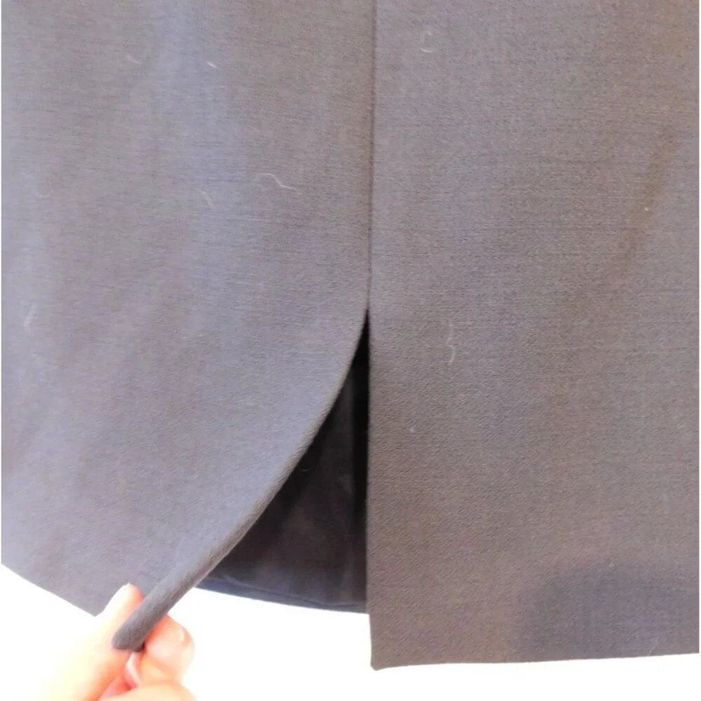Banana Republic Women Size 2 Dark Gray Pencil Skirt Lined